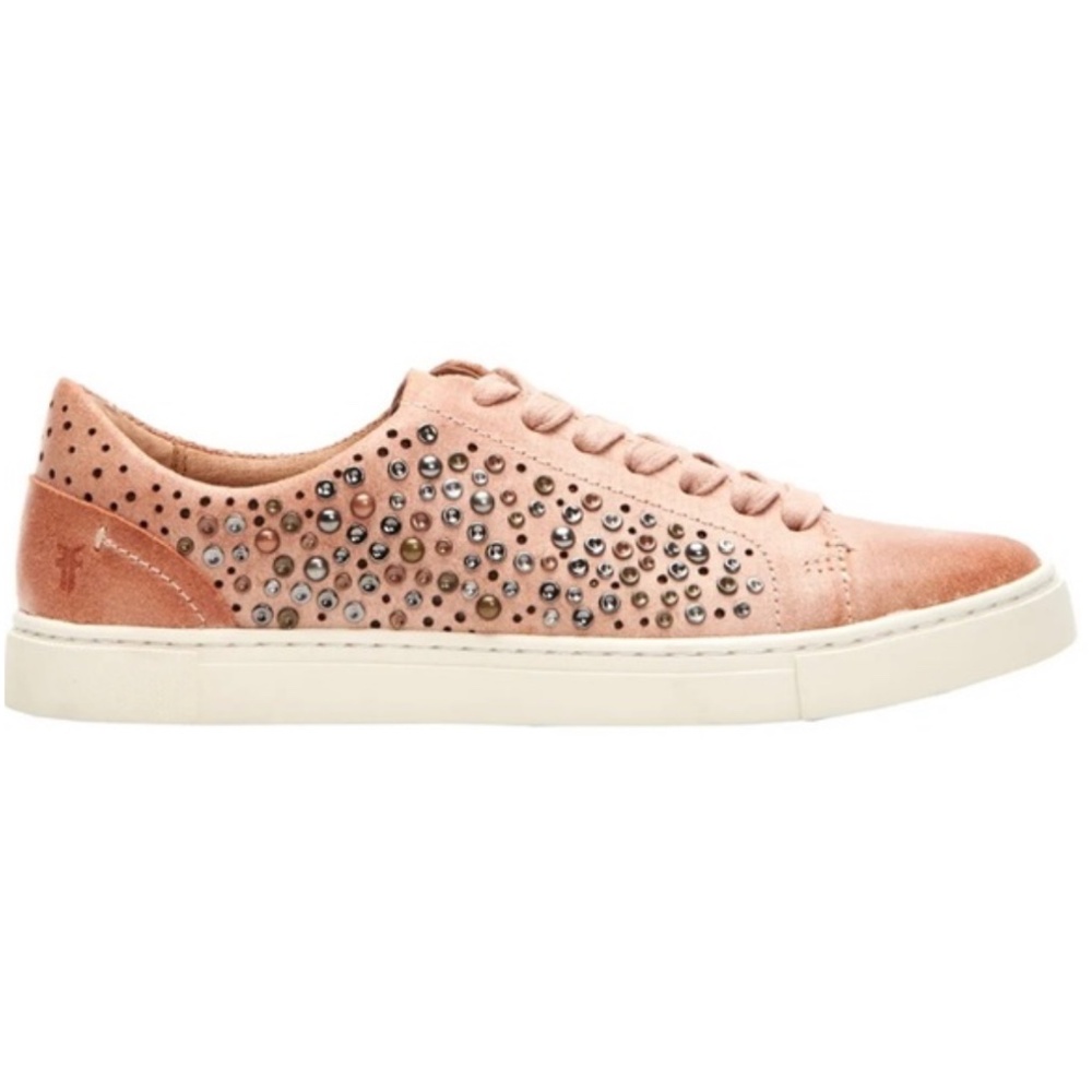 Frye Ivy Deco Stud Sneaker blush/pink size 7.5